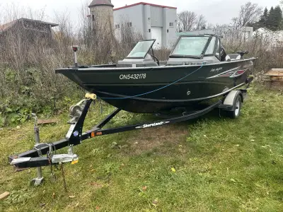 2017 Smokercraft Profisher with 90hp Suzuki outboard. Annual maitnence since new on motor. Does need...