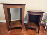 ONLINE AUCTION: Wood Side Tables