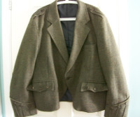 Argyll Day Jacket Worn With Kilt, Green All Wool