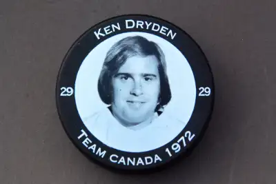 Team Canada 1972 Commemorative Puck (Viceroy) - Ken Dryden, View more