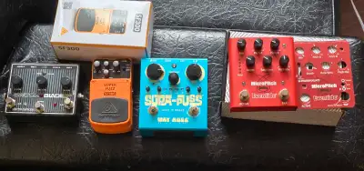 Guitar pedal spring cleaning, View more