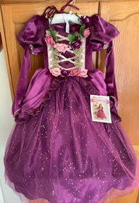 New With Tags Princess Dress Up With Floral Headpiece