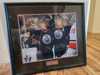 Edmonton Oilers Gagne and Hemsky Autographed photo