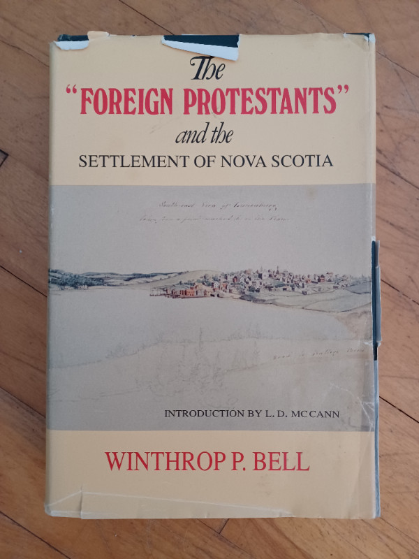 The "Foreign Protestants" and the Settlement of Nova Scotia in Non-fiction in Dartmouth