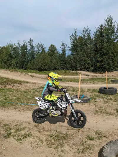 Do some research, fastest bikes on the track. Great bike, ported head, fresh top end rebuild, fresh...