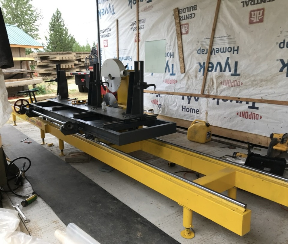 Custom Headrig Sawmill with planer blades | Other Business & Industrial ...