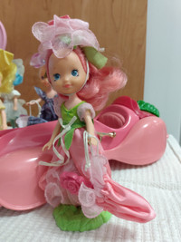 Vintage Rose Petal Doll Set