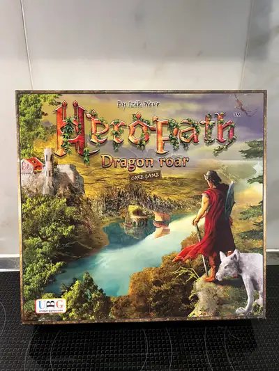 HEROPATH - Dragon Roar Board Game | Fantasy & Resource Management Tabletop Game | 1-4 Players | A Un...