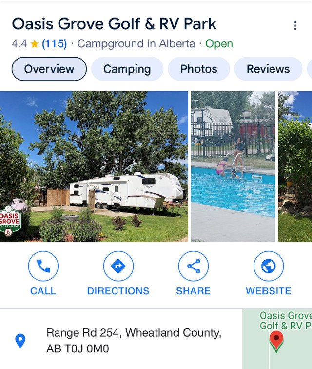 RV lot for sale oasis golf and rv resort  in Land for Sale in Calgary