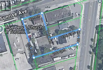 Prime East York Investment Property With Development Potential. Well Located Site On The Corner Of O...