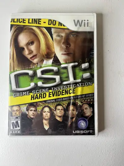 CSI Crime Scene Investigation: Hard Evidence (Nintendo Wii, CIB), View more