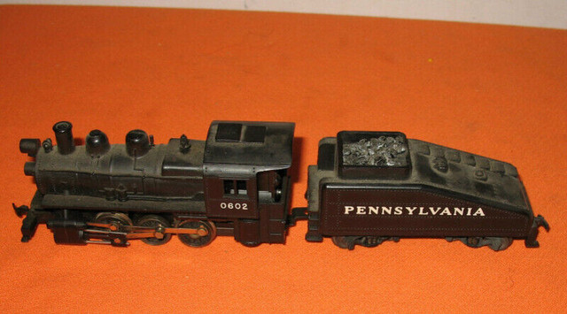 HO Train Locomotive & Tender Pennsylvania #0602 -  (Lot#15) in Hobbies & Crafts in Edmonton - Image 3