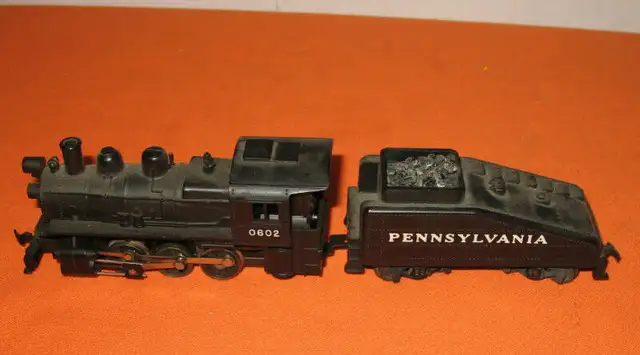 HO Train Locomotive & Tender Pennsylvania #0602 -  (Lot#15) in Hobbies & Crafts in Edmonton - Image 4