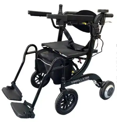 it's a mobility chair, but it can also be used as a walker, powered and non powered - versatile, for...