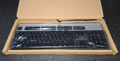 HP KU-0316 104-KEY WIRED USB STANDARD DESKTOP KEYBOARD, View more