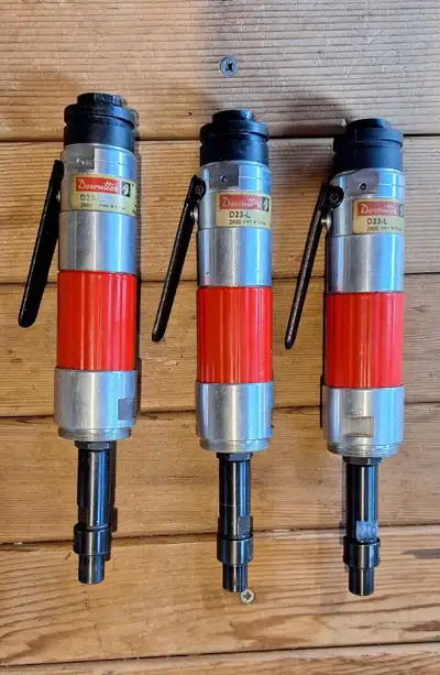 Desoutter D23-L pneumatic drill, View more
