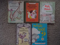 5 Vintage Weekly Reader Books (Harper & Row) "An I Can Read Book