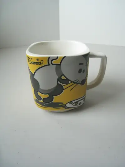 Cameo Restaurant Style Square Coffee Mug, View more