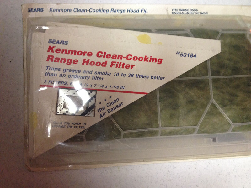 Kenmore Range Hood Filters Stoves, Ovens & Ranges St. Catharines