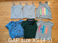 Girls summer clothes GAP size XS (4-5) 