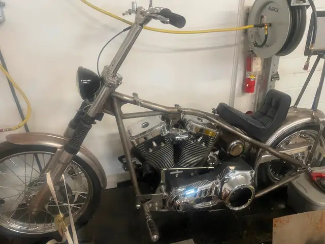 Harley Hardtail Project in Street, Cruisers & Choppers in Red Deer - Image 2
