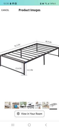 Single bed frame