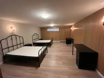 One big bedroom with 2 beds is looking for a roommate to share the room. Convenient location, 2 mins...