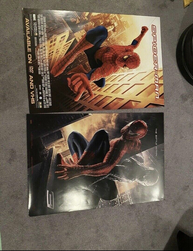 Original Spider Man Movie Posters in Arts & Collectibles in Cambridge