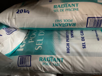 Pool salt - seven 20kg bags