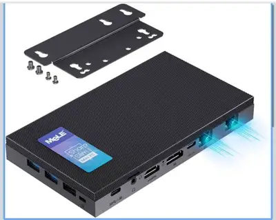 MeLE Quieter DL Fanless N100 Mini PC 2.5G, View more