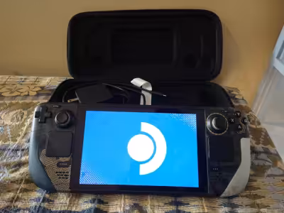 Selling gently Used Valve Steam Deck LCD 1TB Handheld Gaming Console- comes with charger, steam deck...