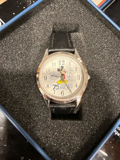 75TH  ANNIVERSARY YEARS WITH MICKEY WATCH, View more