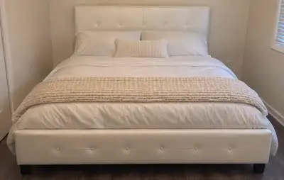 Queen Bed Frame and Headboard, View more