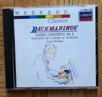 CD RACHMANINOV: Piano Concerto No. 2 JULIUS KATCHEN