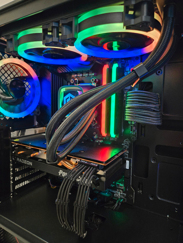 Beast Gaming PC - RX 6750XT - Ryzen 5500 - 16GB - 512GB NVMe SSD in Desktop Computers in Oakville / Halton Region - Image 3