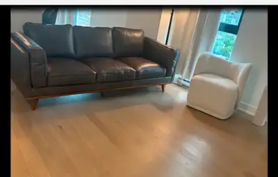 Leather Sofa - Structube Rowan, View more