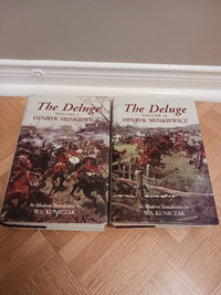 The Deluge [2 Volume set] by Henryk Sienkiewicz - hardcover