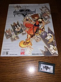 Kingdom Hearts Chain of Memories Gameboy Game & Guide