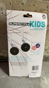 Supercycle adjustable kids bike training wheels 