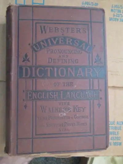 Webster's Universal Dictionary of the English Language (1856), View more
