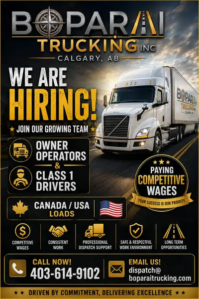 CLASS 1 DRIVER/OWNER OPERATOR, View more