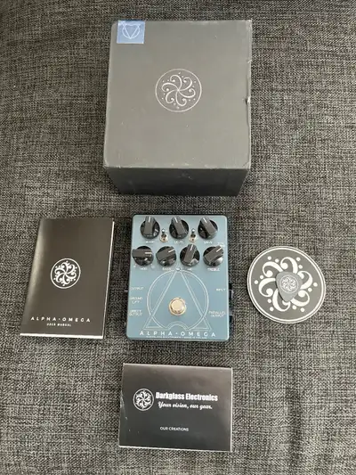 Darkglass Electronics Alpha Omega Bass Preamp Pedal, View more