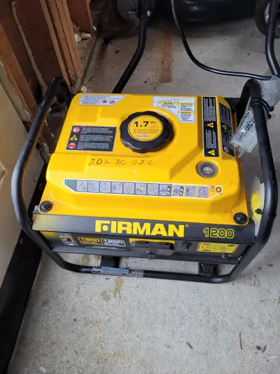 Firman Gas Generator 1200 Watts, View more