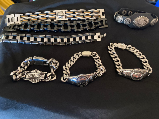 Harley Davidson Mens Braclets in Jewellery & Watches in Strathcona County