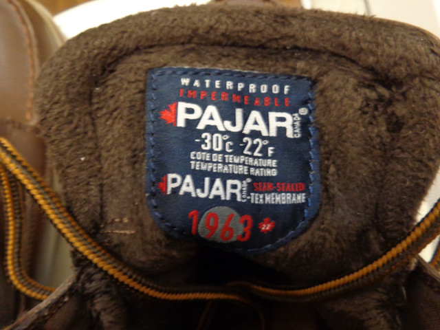 Bottes hiver imperméables Pajar homme NEUVES Gr12 dans Chaussures pour hommes  à Longueuil/Rive Sud - Image 3