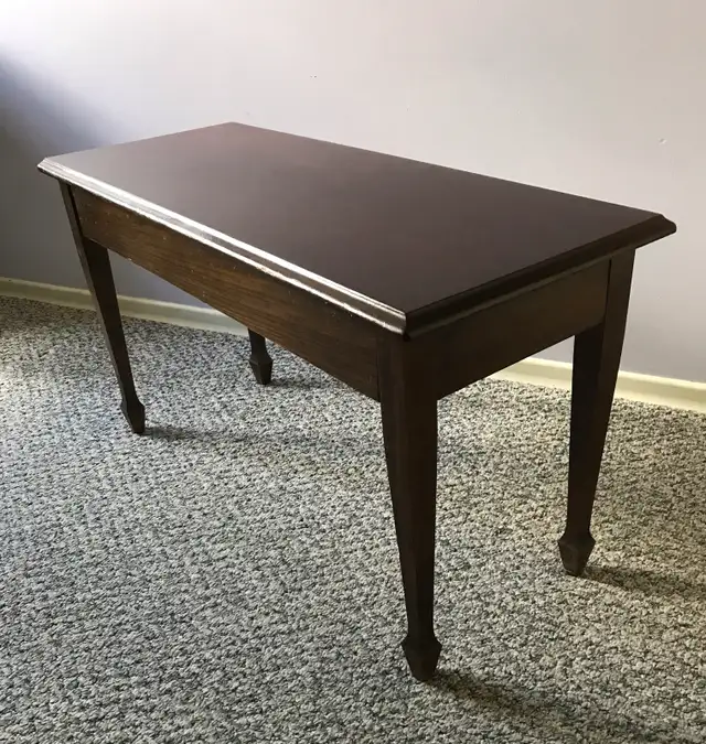 Antique Mahogany Piano Bench in Other in Calgary - Image 2