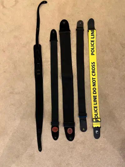 Guitar and Bass straps, View more
