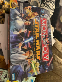  Star Wars monopoly game -Complete
