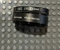 Video Camera Camcorder Macro & CPL filter 43mm