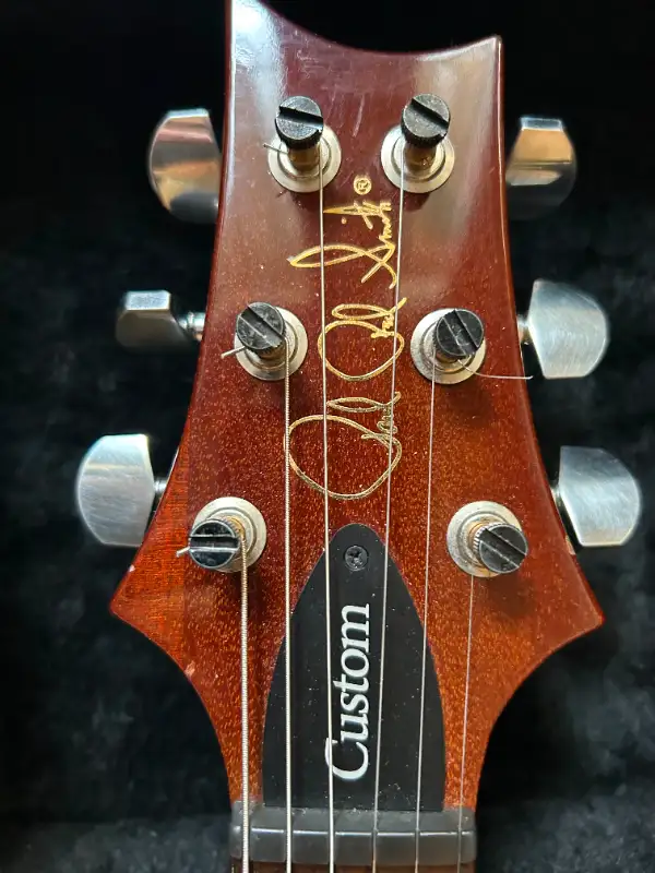 2013 PRS Custom 24 guitar in rare Livingston Lemon drop63235040978819124